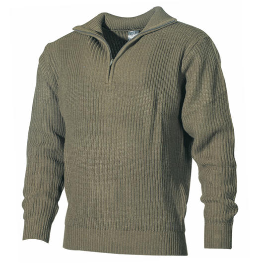 Mil-Tec Pullover Troyer oliv