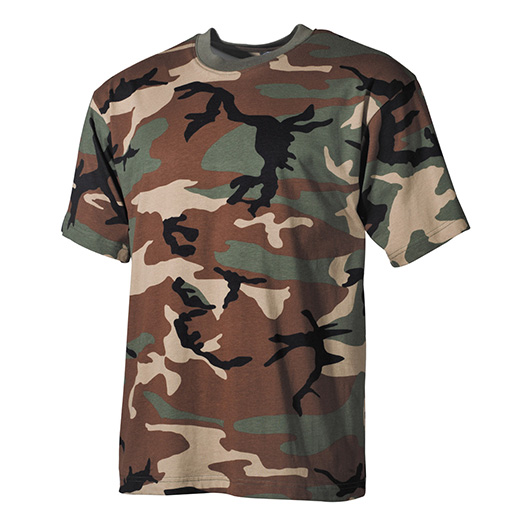 MFH T-Shirt halbarm woodland