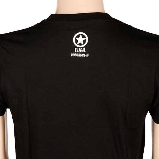 Mil-Tec T-Shirt USA, schwarz Bild 5