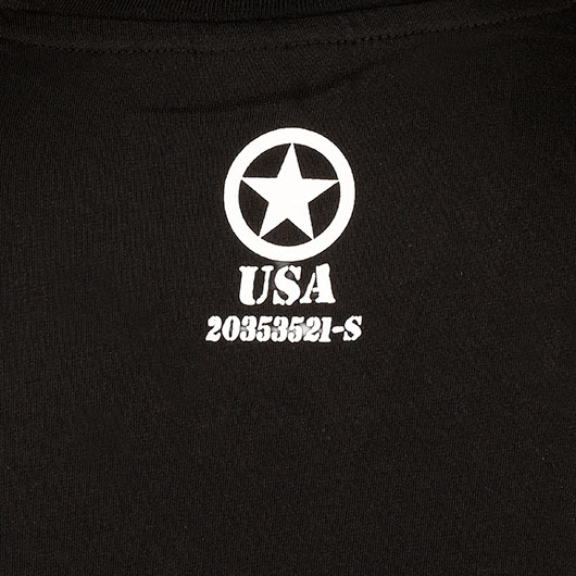 Mil-Tec T-Shirt USA, schwarz Bild 6
