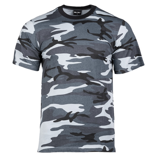 T-Shirt Kurzarmshirt Freizeitshirt Tarnmuster Camouflage tigerstripe camo