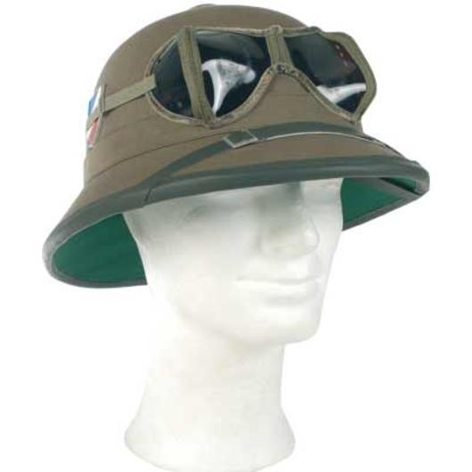 WH Tropenhelm Afrika Korps mit Brille