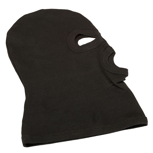 Kopfhaube, Balaclava 3-Loch, schwarz Bild 4