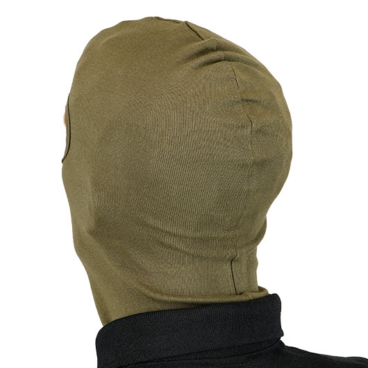  Kopfhaube, Balaclava 3-Loch, oliv Bild 3