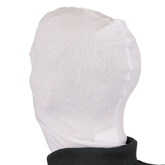 Kopfhaube, Balaclava 3-Loch, weiss Bild 3