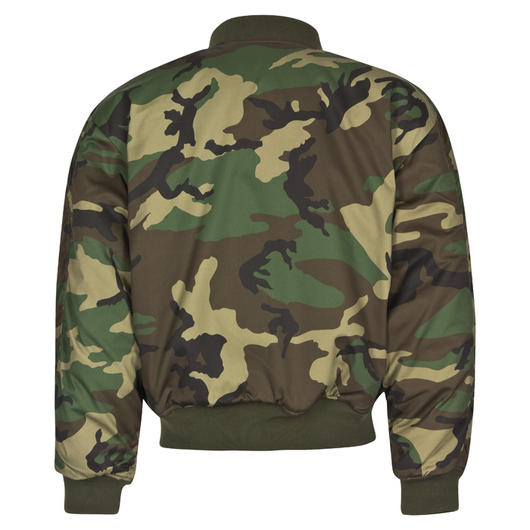 Fliegerjacke MA1 woodland Bild 1