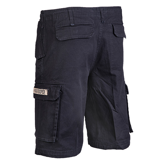 Paratrooper Shorts washed schwarz Bild 1