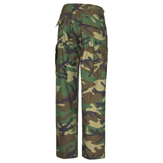 BDU Hose Ripstop woodland Bild 1