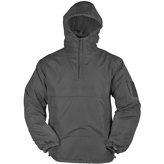 Mil-Tec Winter-Windbreaker mit Fleecefutter schwarz