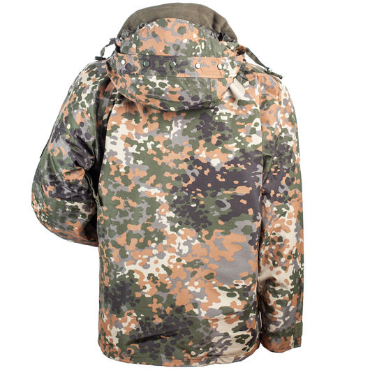 Nsseschutzjacke mit herausnehmbarer Fleecejacke, flecktarn Bild 2