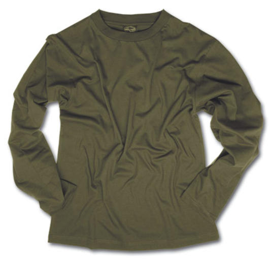 Mil-Tec Langarmshirt oliv