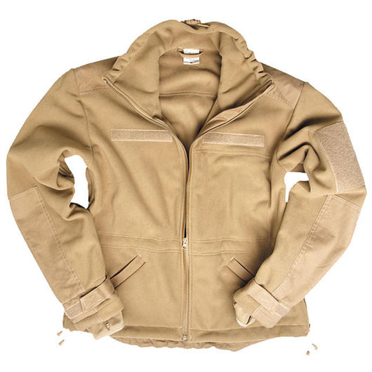 Windproof Fleece Jacke Mil-Tec, coyote