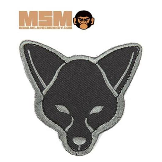 Mil-Spec Monkey Fox Head Patch ACU-Dark