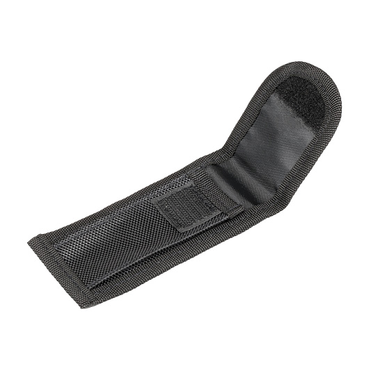 Messer-Etui, schwarzes Nylon, lngs und quer tragbar, 11cm Bild 3