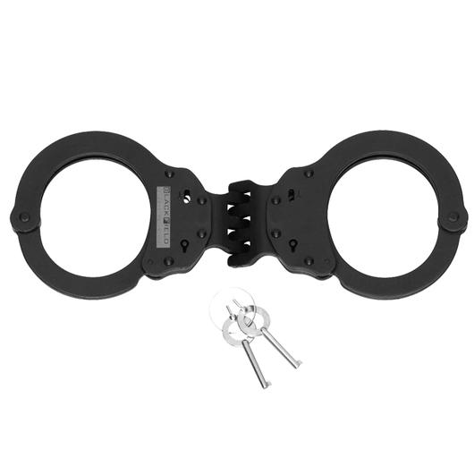 Handschellen Breitscharnier BlackField