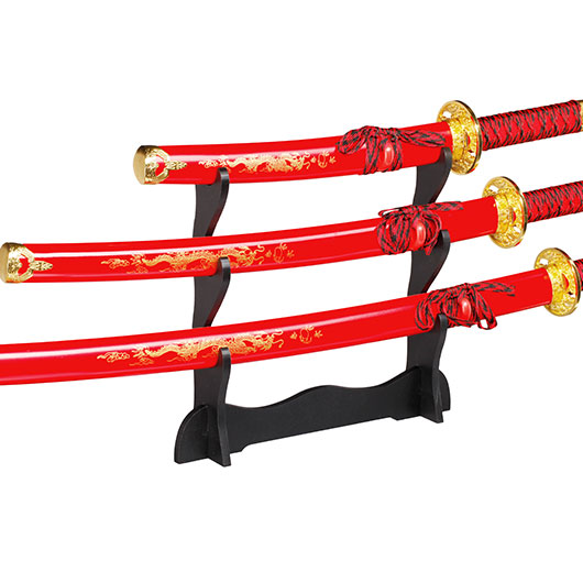 Tole 10 Imperial Schwertset Red Fire Samurai Bild 10