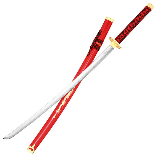 Tole 10 Imperial Schwertset Red Fire Samurai Bild 5