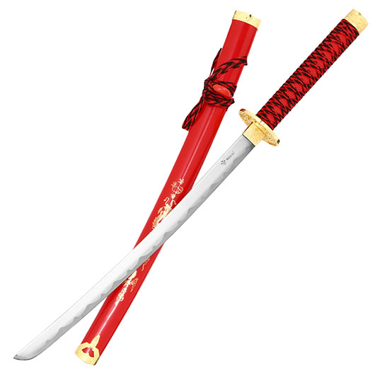 Tole 10 Imperial Schwertset Red Fire Samurai Bild 6