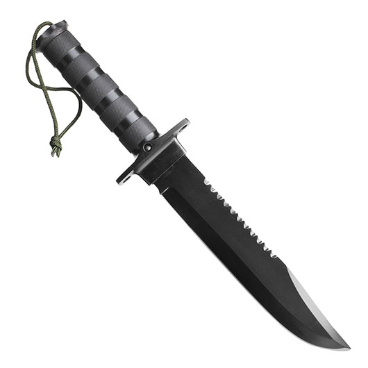 Jungle King I Überlebensmesser schwarz Bild 1