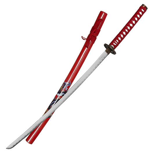 Tole 10 Imperial Schwert Red Dragon Samurai Bild 3
