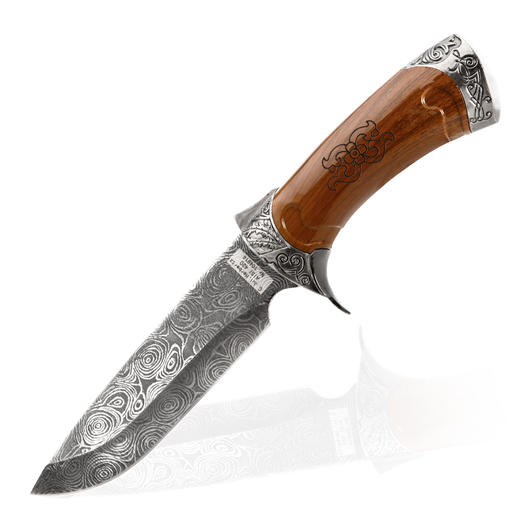 Damast Bowie komplett mit dekorativer Scheide