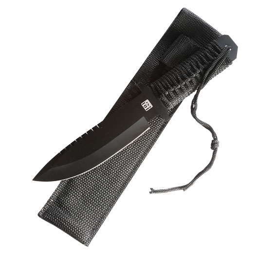 101 INC Combat Messer Recon 10 Modell A schwarz Bild 4