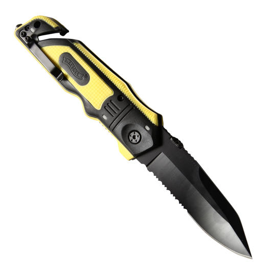 Walther Rettungsmesser ERK  Rescue Knife inkl. Holster gelb Bild 1