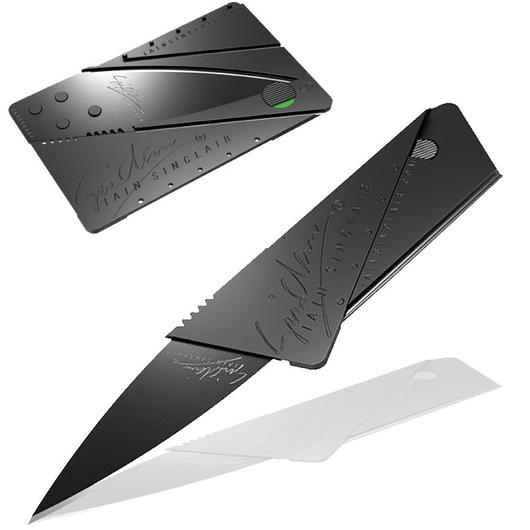 Sinclair Kartenmesser Card Sharp 2, Klinge schwarz