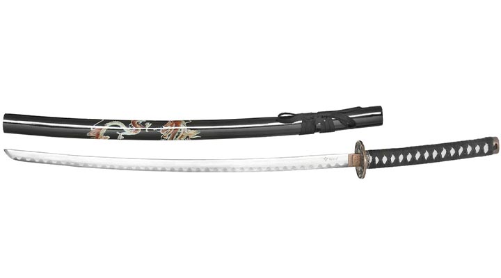 Haller Katana white Dragon