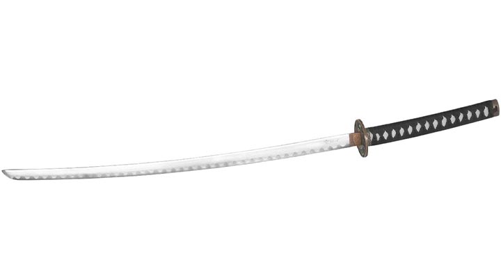 Haller Katana white Dragon Bild 1