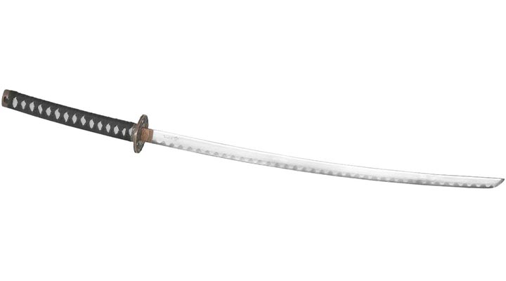 Haller Katana white Dragon Bild 2