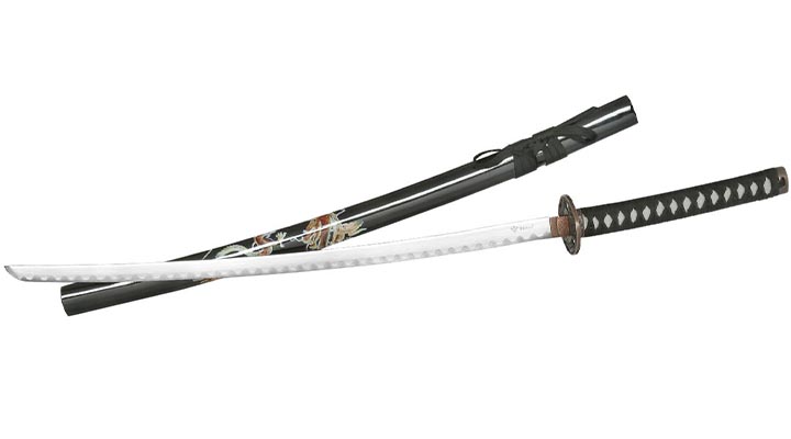 Haller Katana white Dragon Bild 4