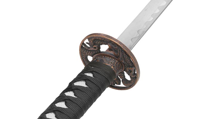 Haller Katana white Dragon Bild 8