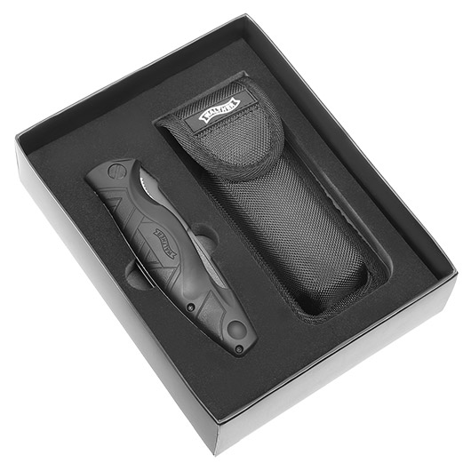 Walther TFK Traditional Folding Knife Klappmesser schwarz Bild 8