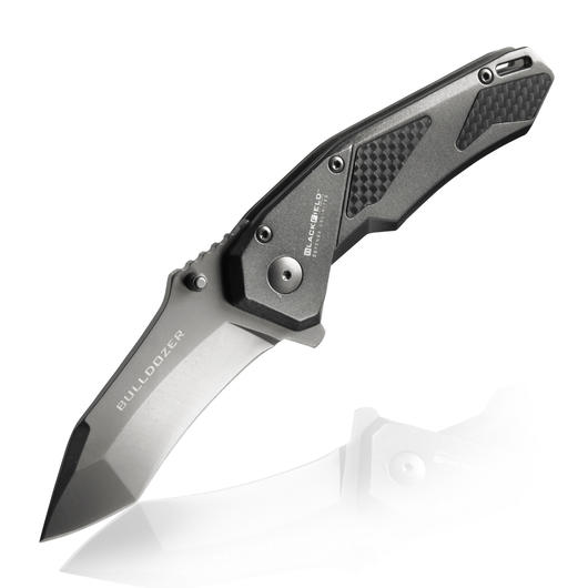 BlackField Einhandmesser Bulldozer Carbon Optik