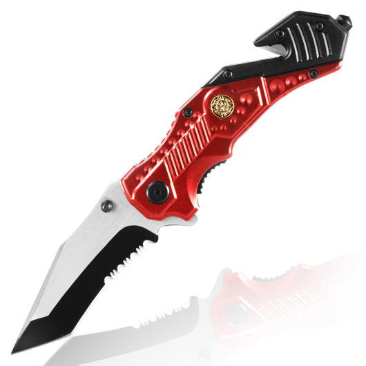 Haller Taschenmesser Rescue VI Red rot/schwarz