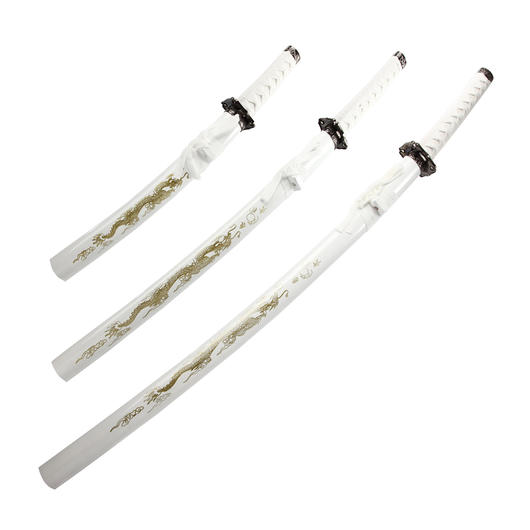 Haller Schwert-Set Samuraigarnitur White Dragon inkl. Stnder Bild 2