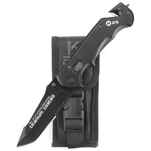 K25 Rettungsmesser schwarz Bild 4