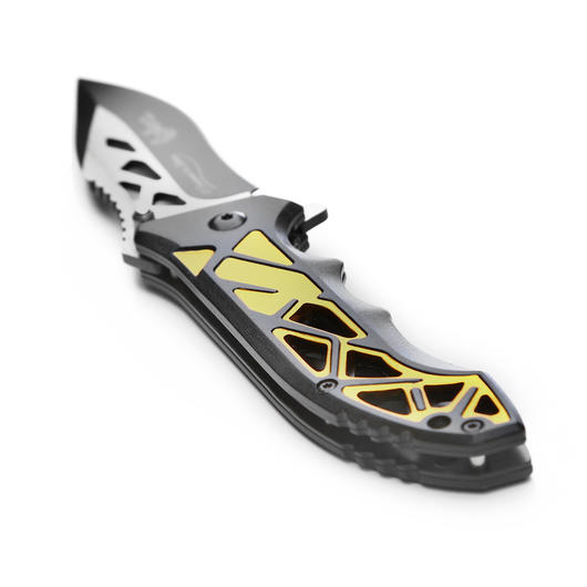 Einhandmesser Ramor schwarz / gold Bild 2