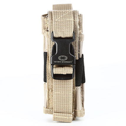With Armour Multifunktionales Nylonetui beige