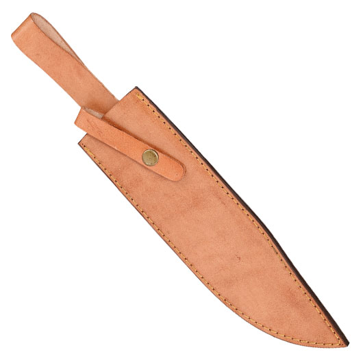 Haller Bowiemesser mit Holzgriff und Lederscheide Bild 6
