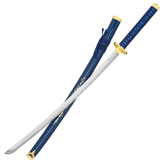 Tole 10 Imperial Schwertset Golden Dragon 3-teilig inkl. Stnder blau Bild 5