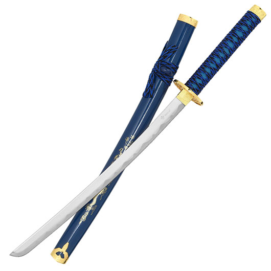 Tole 10 Imperial Schwertset Golden Dragon 3-teilig inkl. Stnder blau Bild 6