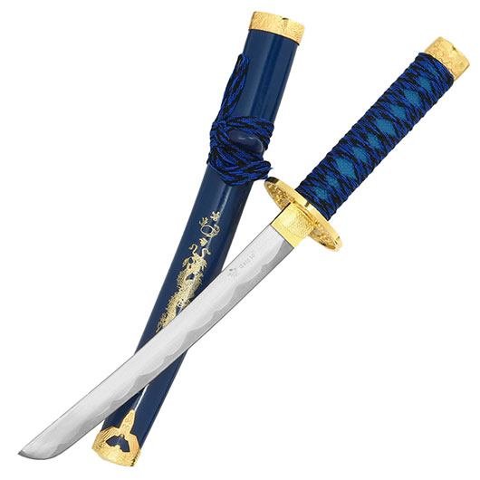 Tole 10 Imperial Schwertset Golden Dragon 3-teilig inkl. Stnder blau Bild 7