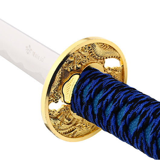 Tole 10 Imperial Schwertset Golden Dragon 3-teilig inkl. Stnder blau Bild 8