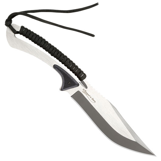 RUI K25 Messer Tactical Black Cord inkl. Nylonscheide Bild 1