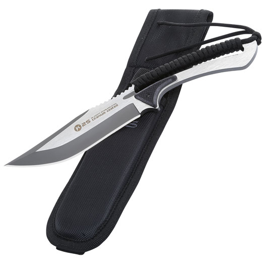 RUI K25 Messer Tactical Black Cord inkl. Nylonscheide Bild 2