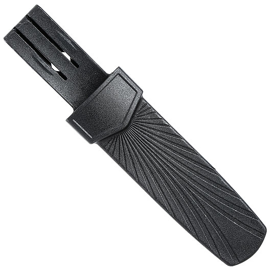 Haller Outdoormesser Outback Sgezahnung schwarz inkl. Kunststoffscheide Bild 5