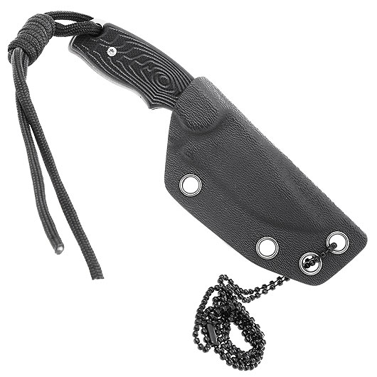 BlackField Neck Knife Black Neck inkl. Kydexscheide Bild 4