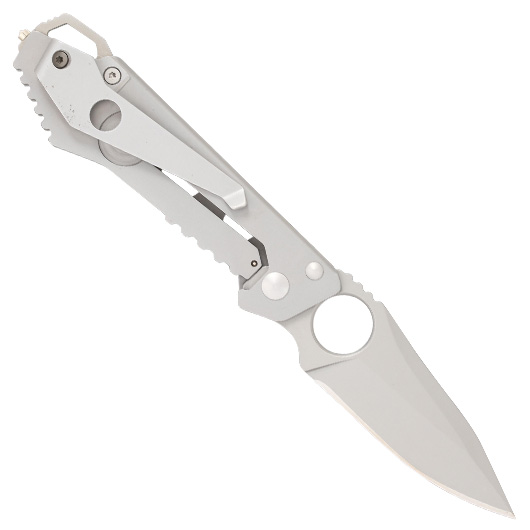 Herbertz Einhandmesser silver inkl. Grtelclip Bild 1